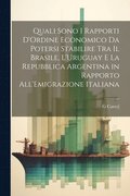 Quali Sono I Rapporti D'Ordine Economico Da Potersi Stabilire Tra Il Brasile, L'Uruguay E La Repubblica Argentina in Rapporto All'Emigrazione Italiana
