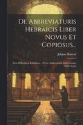 De Abbreviaturis Hebraicis Liber Novus Et Copiosus...