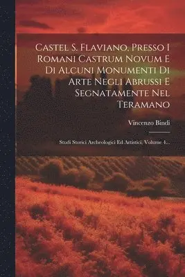 Vincenzo Bindi - Castel S. Flaviano, Presso I Romani Castrum Novum E Di Alcuni Monumenti Di Arte Negli Abrussi E Segnatamente Nel Teramano, Häftad. Tillgänglighet: Lägg i varukorg