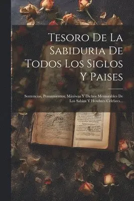 Tesoro De La Sabiduria De Todos Los Siglos Y Paises