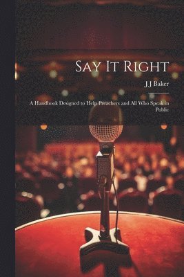 Say it Right