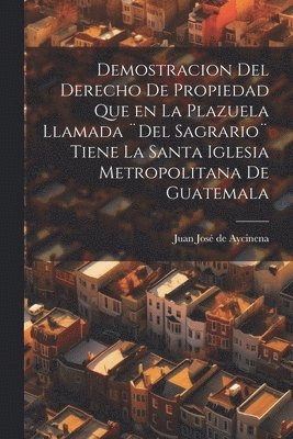 Demostracion del Derecho de Propiedad que en la Plazuela llamada ]Del Sagrario] tiene la santa iglesia Metropolitana de Guatemala