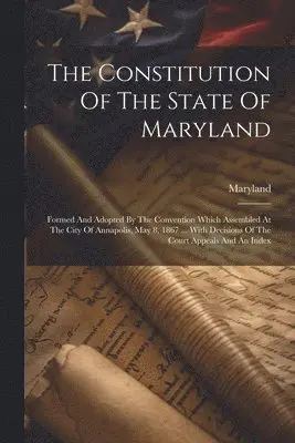Constitution Of The State Of Maryland