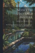 Notice De L'ouvrage Intitulé