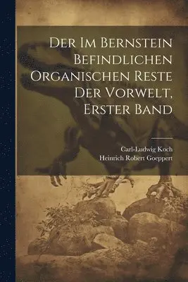 im Bernstein Befindlichen Organischen Reste der Vorwelt, erster Band