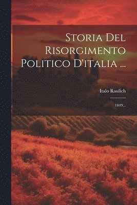 Italo Raulich - Storia Del Risorgimento Politico D'italia ..., Häftad