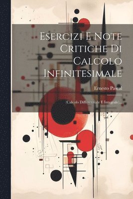 Ernesto Pascal - Esercizi E Note Critiche Di Calcolo Infinitesimale, Häftad