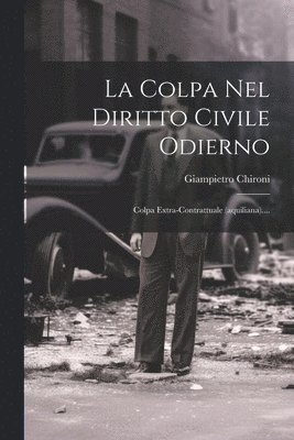 Colpa Nel Diritto Civile Odierno