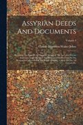 Assyrian Deeds And Documents