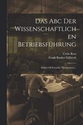 Das Abc Der Wissenschaftlichen Betriebsfhrung
