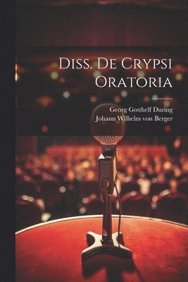 Diss. De Crypsi Oratoria