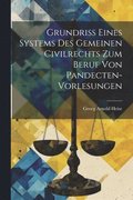 Grundriss eines Systems des gemeinen Civilrechts zum Beruf von Pandecten-Vorlesungen