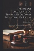 Revue Des Accidents Du Travail Et De Droit Industriel Et Social