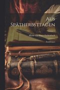 Aus Sptherbsttagen