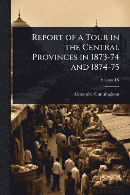 Alexander Cunningham - Report of a Tour in the Central Provinces in 1873-74 and 1874-75, Häftad