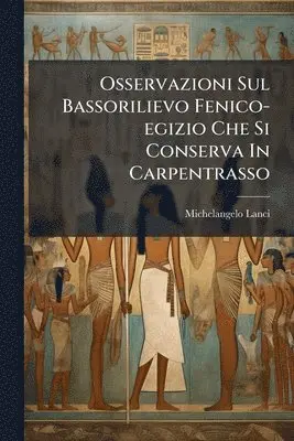 Michelangelo Lanci - Osservazioni Sul Bassorilievo Fenico-egizio Che Si Conserva In Carpentrasso, Häftad. Tillgänglighet: Lägg i varukorg