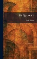 David Masson - De Quincey, Inbunden