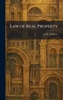 A M Wilshere - Law of Real Property, Inbunden. Tillgänglighet: Lägg i varukorg