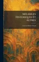 Laurent-Olivier David - MÃ(c)langes Historiques Et Autres, Inbunden. Tillgänglighet: Lägg i varukorg
