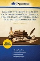 Horace Greeley - Glances at Europe, Häftad