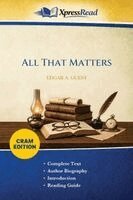 Edgar a (Edgar Albert) Guest - All That Matters (Cram Edition), Häftad. Tillgänglighet: Lägg i varukorg