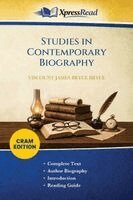 Studies in Contemporary Biography (Cram Edition)