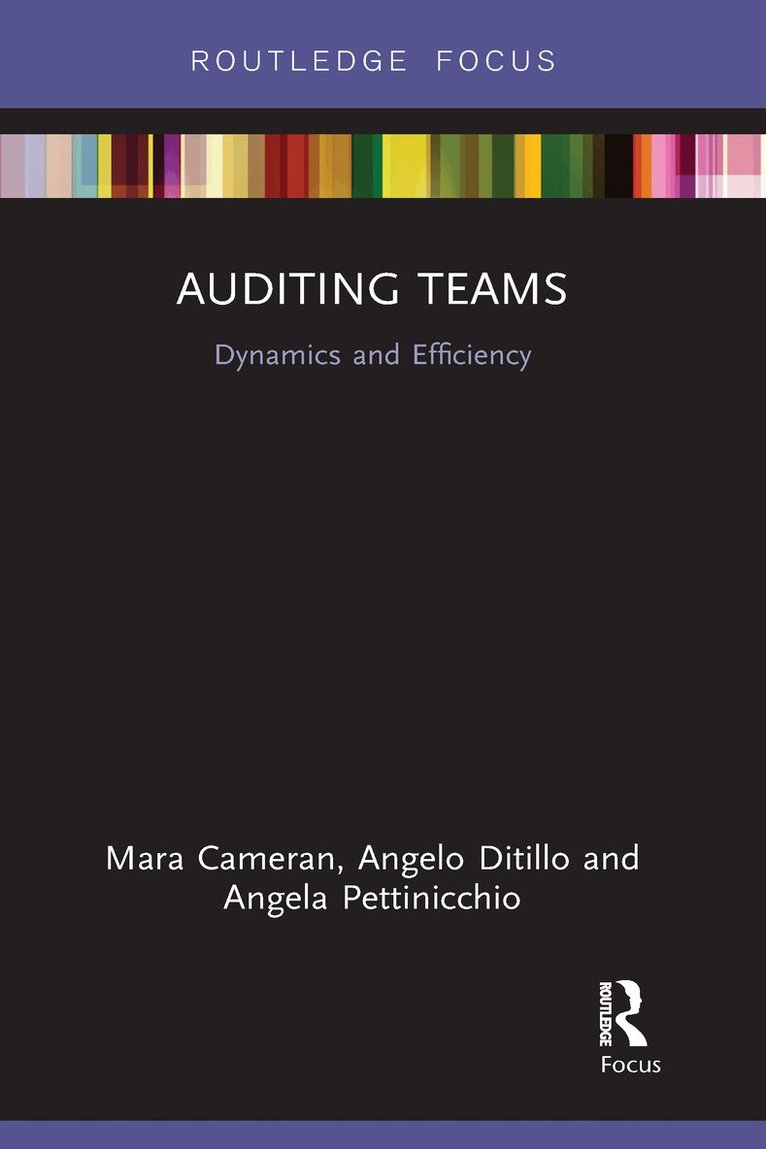 Mara Cameran, Angelo Ditillo, Angela Pettinicchio - Auditing Teams, Häftad. Tillgänglighet: Lägg i varukorg