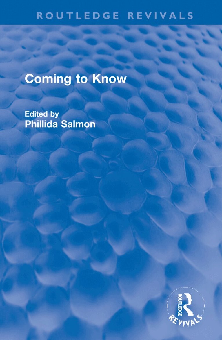 Phillida Salmon - Coming to Know, Inbunden. Tillgänglighet: Lägg i varukorg