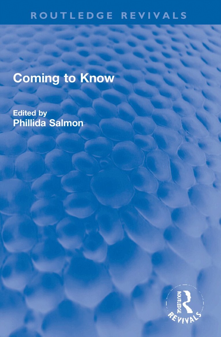 Phillida Salmon - Coming to Know, Häftad. Tillgänglighet: Lägg i varukorg