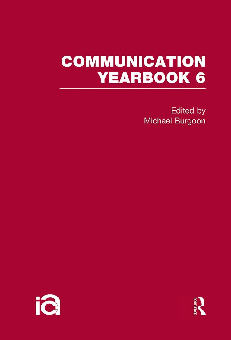 Michael Burgoon - Communication Yearbook 6, Häftad