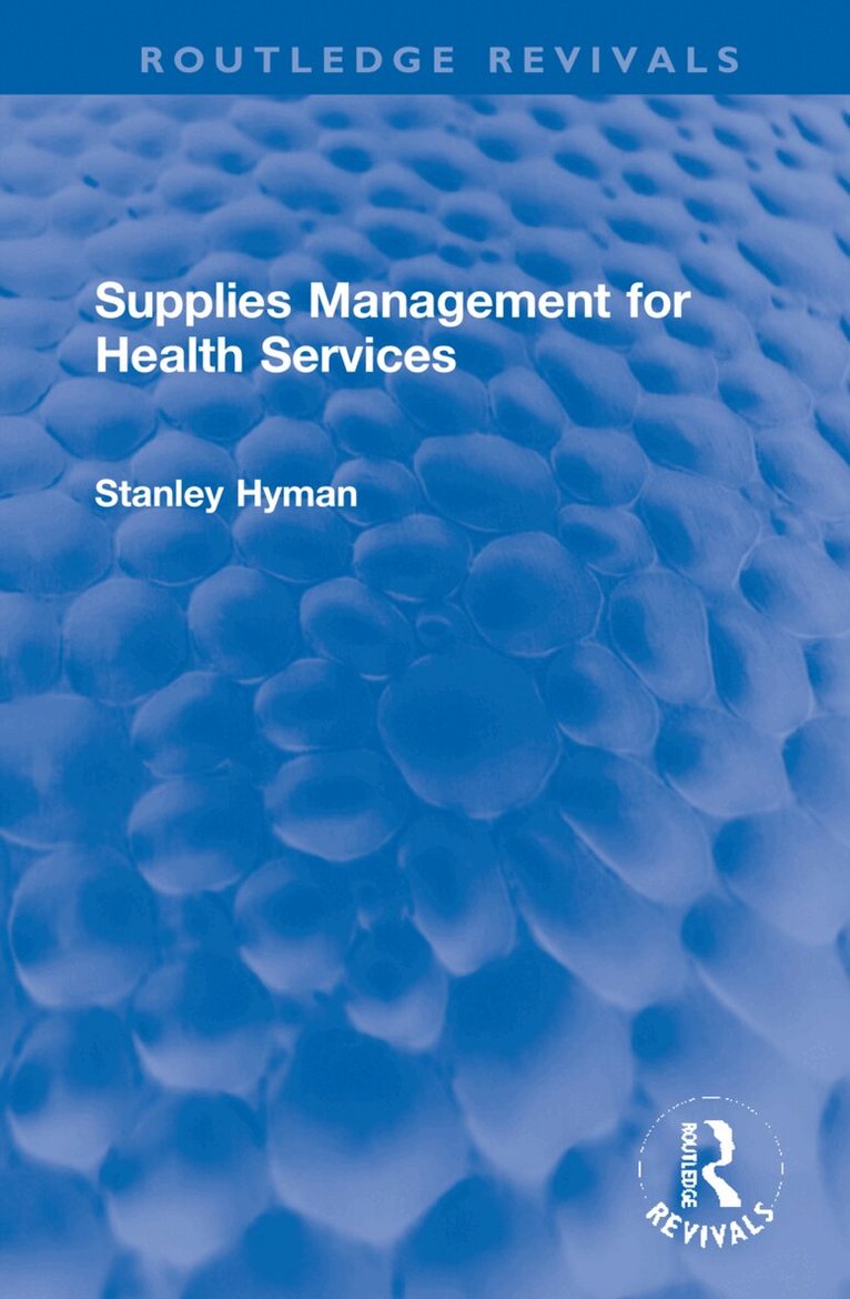 Stanley Hyman - Supplies Management for Health Services, Inbunden. Tillgänglighet: Lägg i varukorg