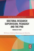 Doctoral Research Supervision, Pedagogy and the PhD