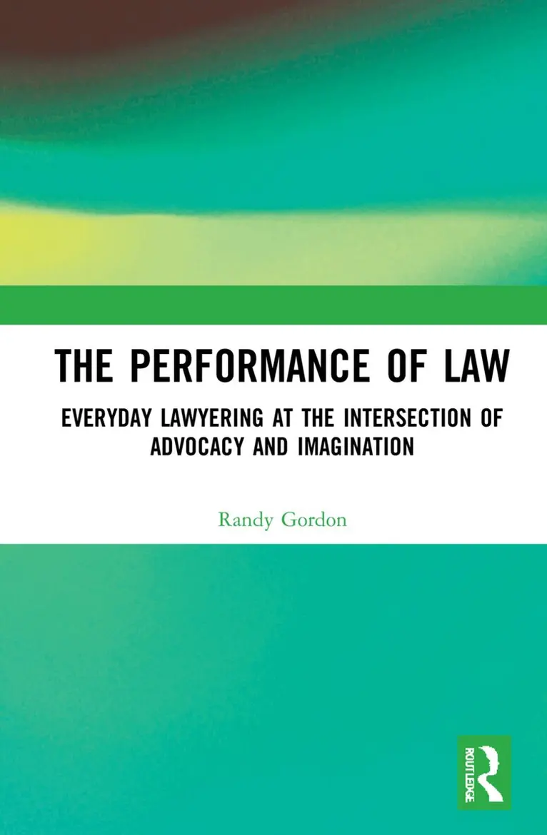Randy Gordon - Performance of Law, Häftad. Tillgänglighet: Lägg i varukorg