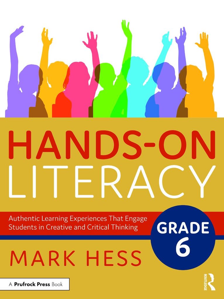 Mark Hess - Hands-On Literacy, Grade 6, Häftad