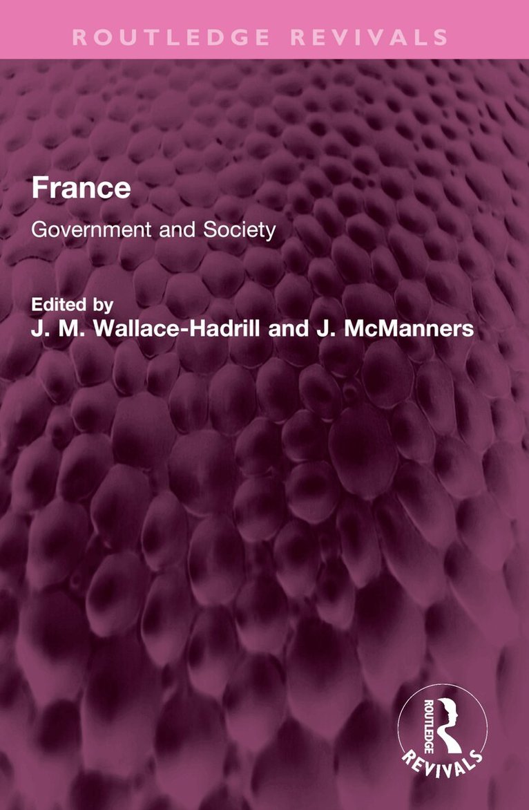 J.M. Wallace-Hadrill, J. McManners - France, Häftad