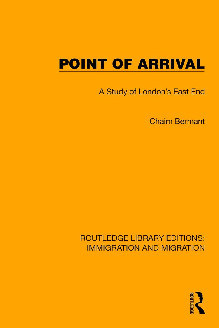 Chaim Bermant - Point of Arrival, Inbunden