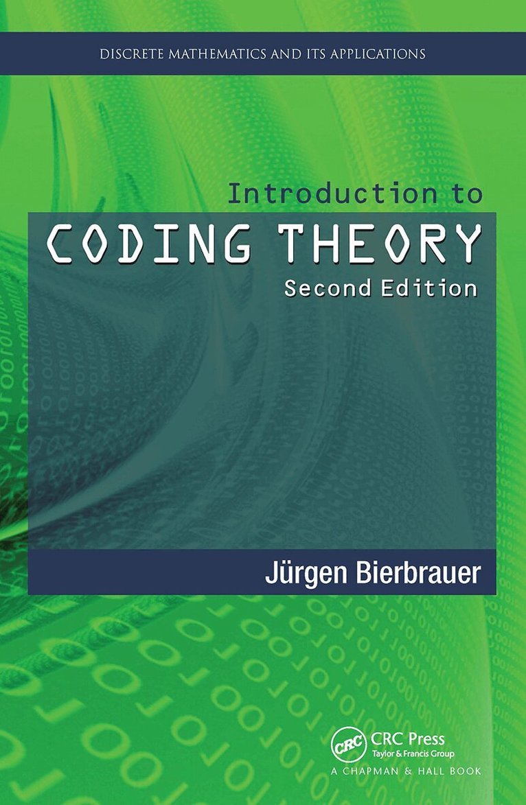Jurgen Bierbrauer - Introduction to Coding Theory, Häftad. Tillgänglighet: Lägg i varukorg