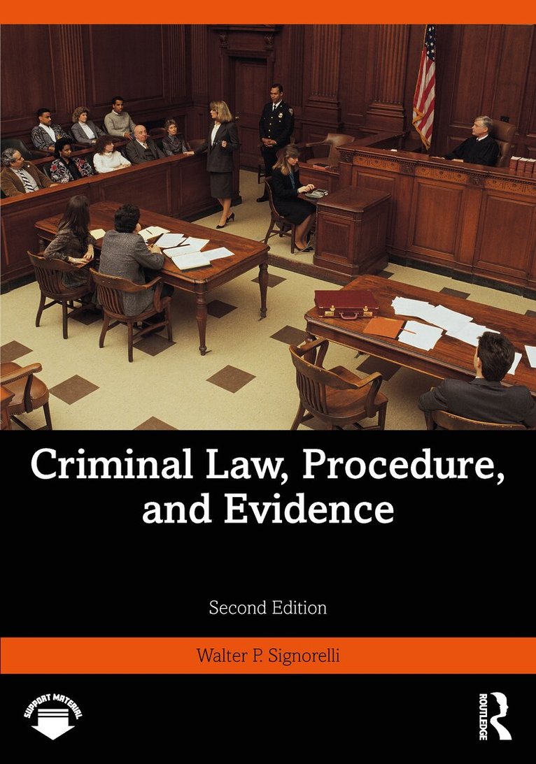 Walter P. Signorelli - Criminal Law, Procedure, and Evidence, Häftad