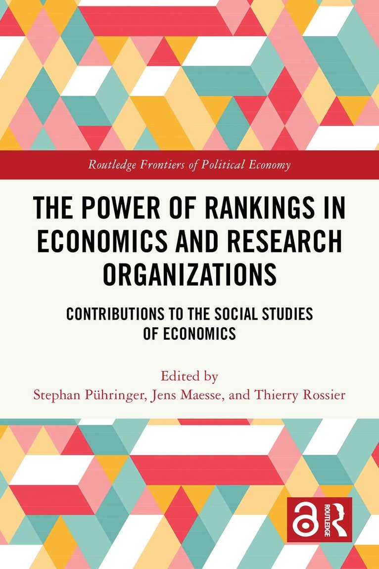 Stephan Pühringer, Jens Maesse, Thierry Rossier - Power of Rankings in Economics and Research Organizations, Häftad. Tillgänglighet: Lägg i varukorg