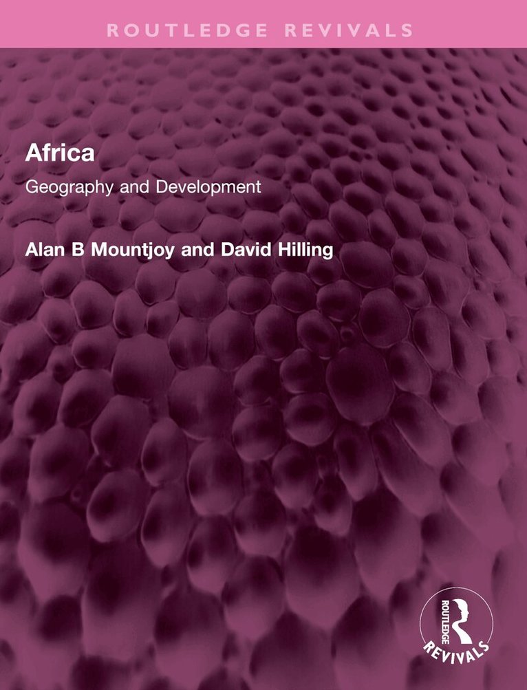 Alan B Mountjoy, David Hilling - Africa, Häftad