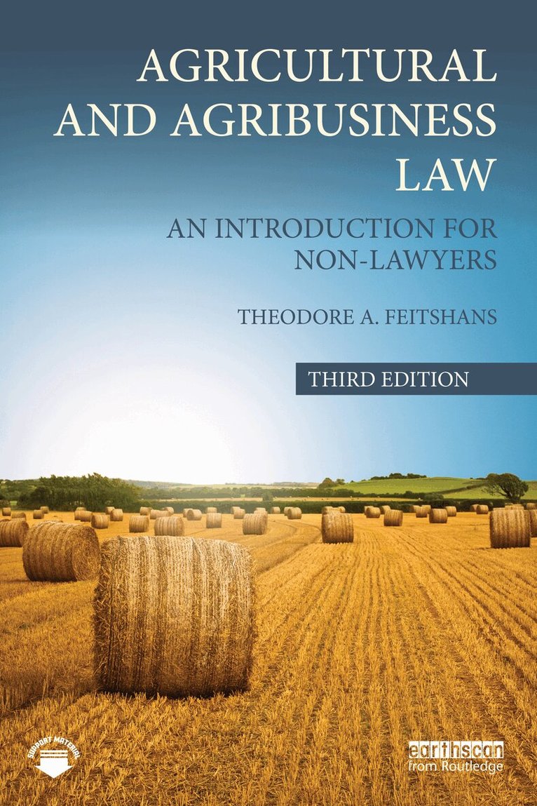 Theodore A. Feitshans - Agricultural and Agribusiness Law, Häftad