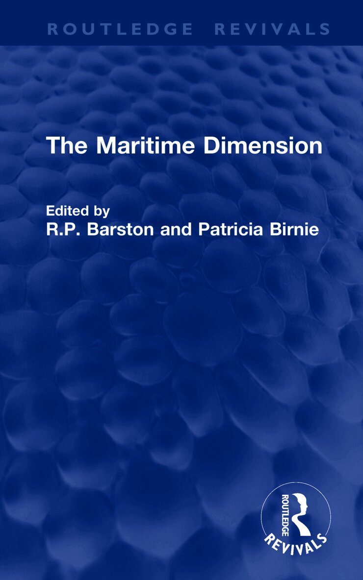 Ronald Barston, Patricia Birnie - Maritime Dimension, Inbunden