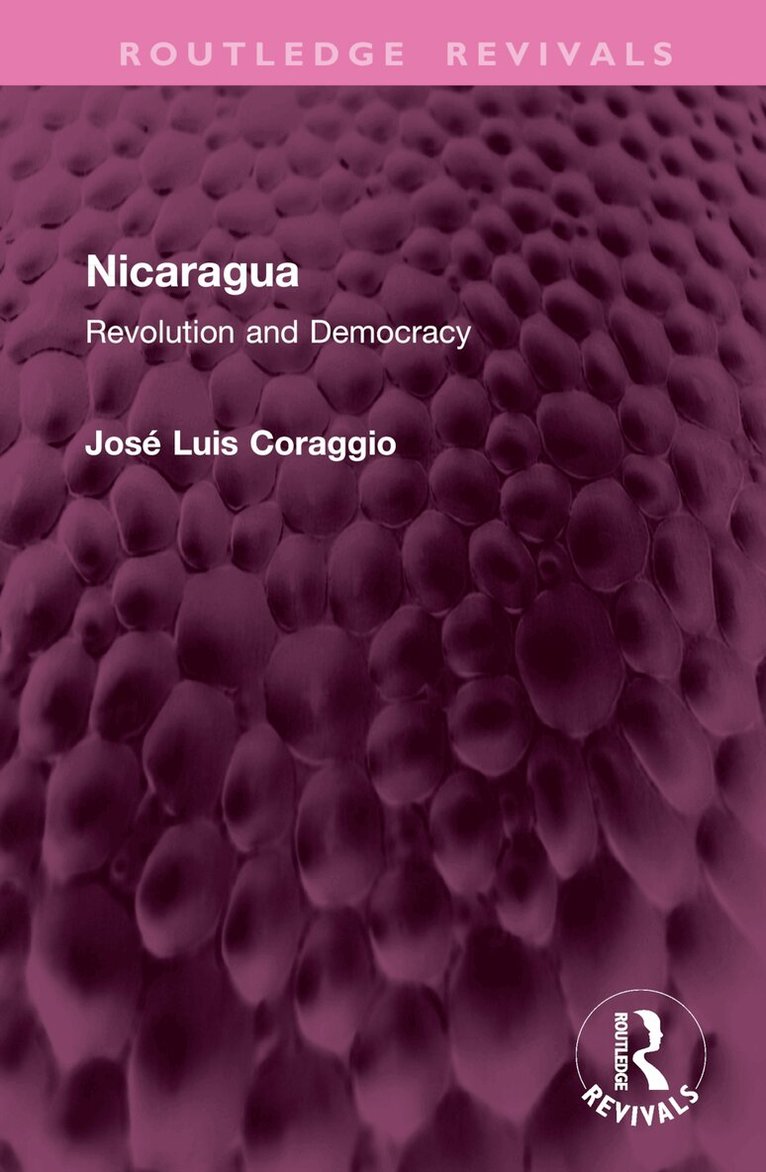 José Luis Coraggio - Nicaragua, Inbunden