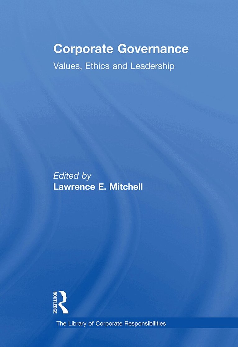 Lawrence E. Mitchell - Corporate Governance, Häftad