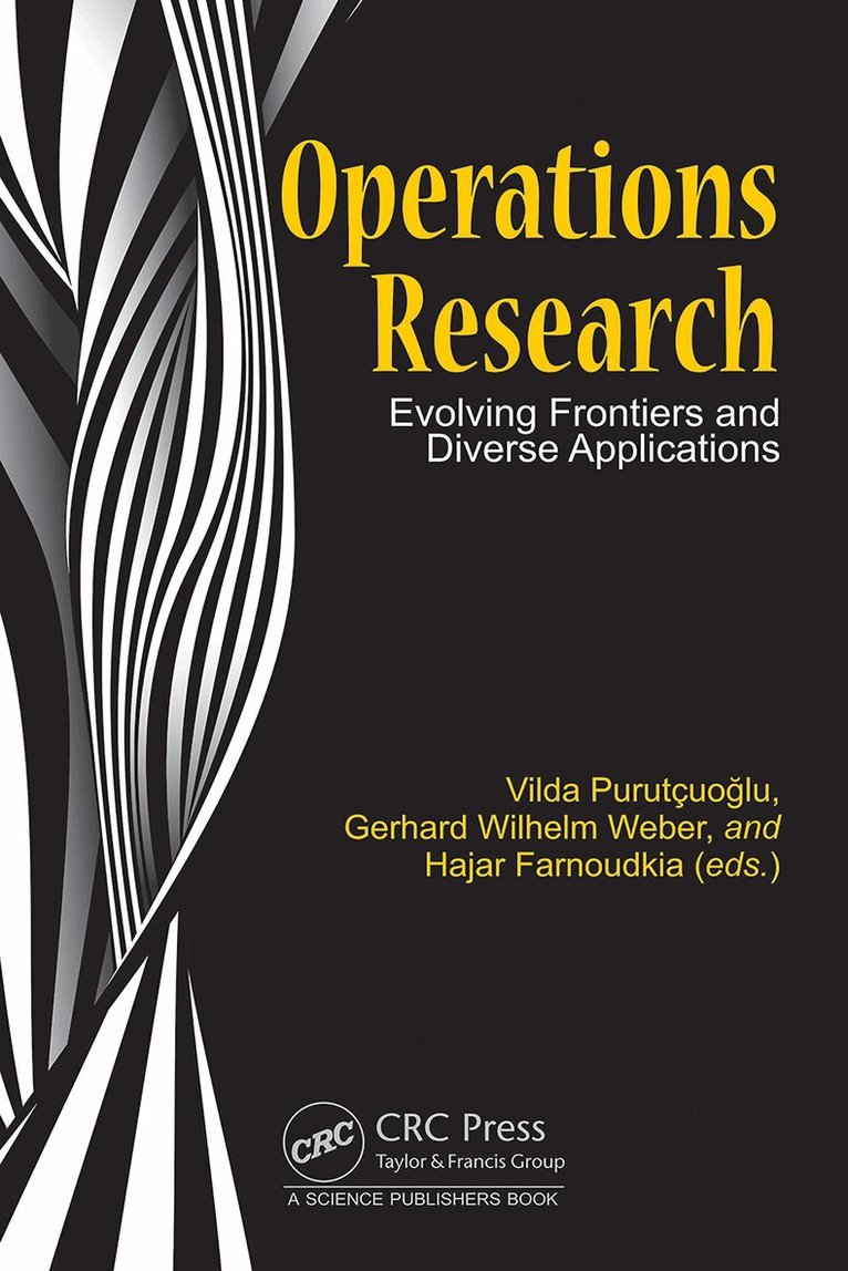 Vilda Purutçuoğlu, Gerhard Wilhelm Weber, Hajar Farnoudkia - Operations Research, Häftad