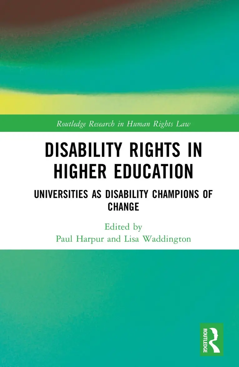 Paul Harpur, Lisa Waddington - Disability Rights in Higher Education, Inbunden. Tillgänglighet: Kommande