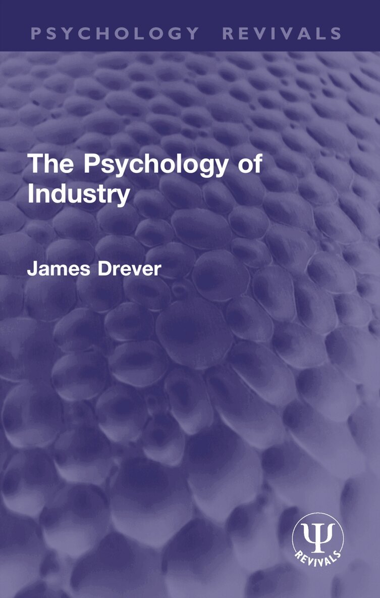 James Drever - Psychology of Industry, Häftad