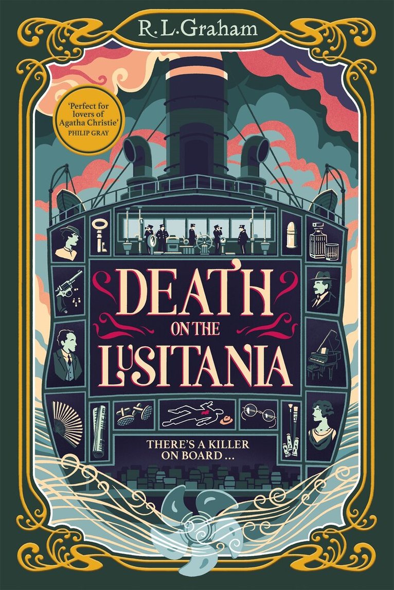 R. L. Graham - Death on the Lusitania, Inbunden