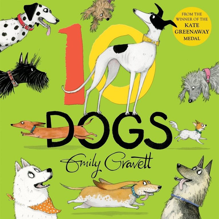 Emily Gravett - 10 Dogs, E-bok