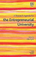 A Research Agenda for the Entrepreneurial University
